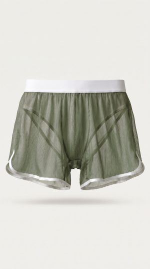 Genet – slip en voile de soie, lingerie masculine BASCOUR