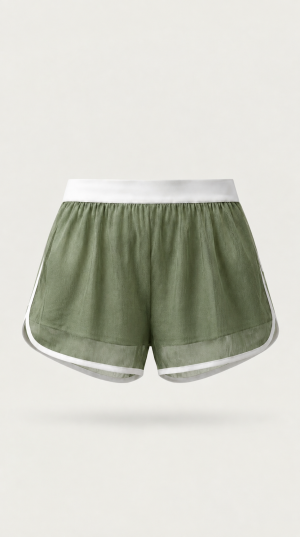 Delille – caleçon en voile de soie, lingerie masculine BASCOUR