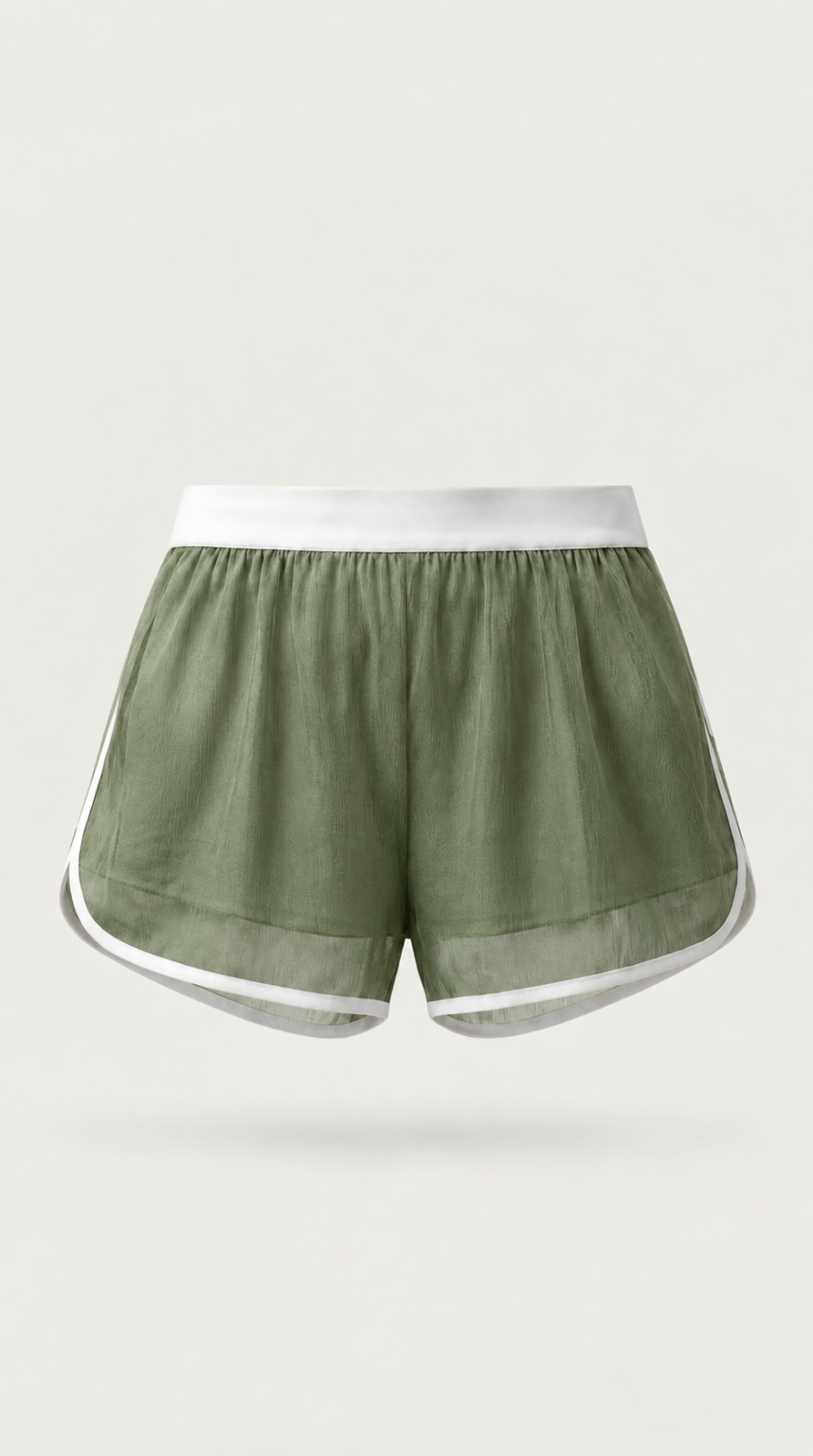 Delille – caleçon en voile de soie, lingerie masculine BASCOUR
