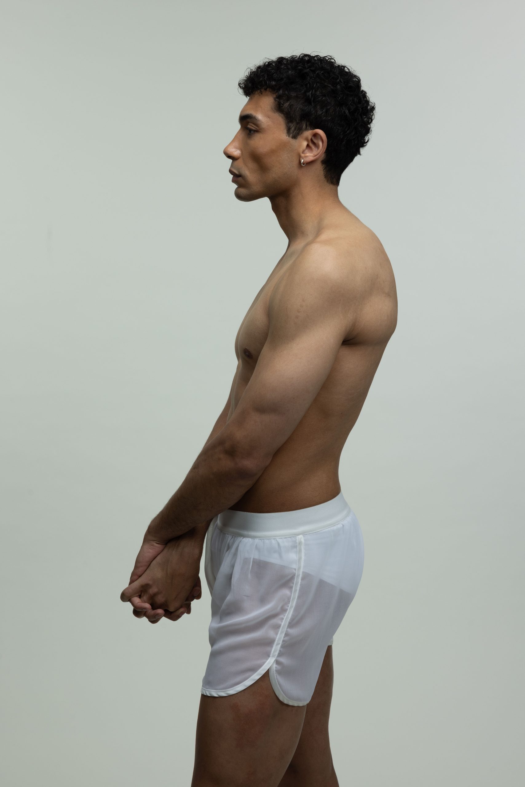 Marot Blanc porté – lingerie masculine BASCOUR