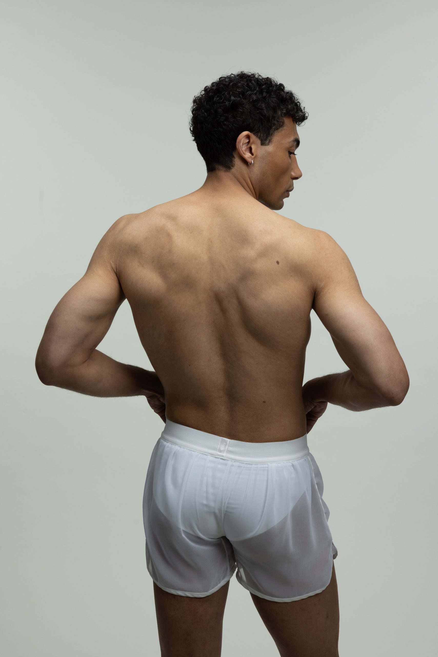 Marot Blanc porté – lingerie masculine BASCOUR