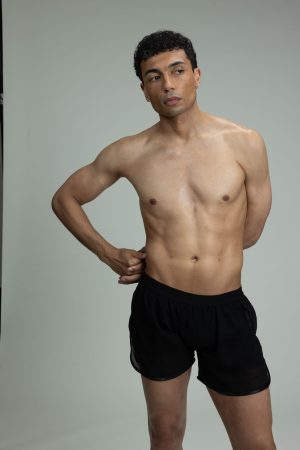 Laclos Noir porté – lingerie masculine BASCOUR